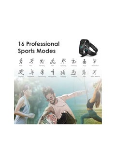 PROMASS Fitness Tracker for Men and Women,Fitness Watch Waterproof with Activity Tracker and Sleep Monitor&Temperature Monitor,Smart Watch for Android and iOS Phones(Black)……  - Image 3