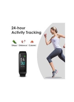 PROMASS Fitness Tracker for Men and Women,Fitness Watch Waterproof with Activity Tracker and Sleep Monitor&Temperature Monitor,Smart Watch for Android and iOS Phones(Black)……  - Image 2