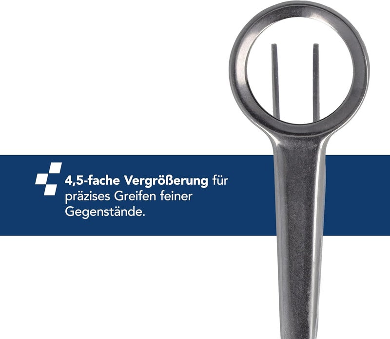 First Aid Only Tweezers with Magnifier Max 45X Magnification P100111 Units - Image 3