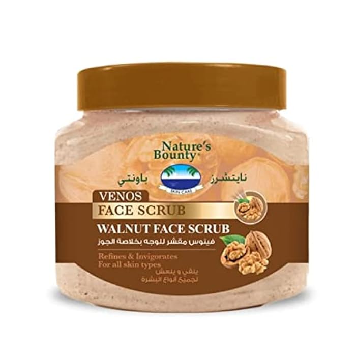 NATURE'S BOUNTY NATURES BOUNTY Venos Walnut Face Scrub, 300 ml - Image 1