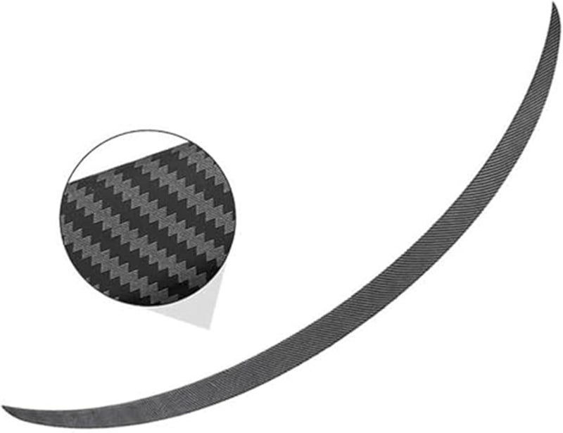 Wivplex Matte Carbon Car Spoiler for Tesla Model 3 2023 - Image 1