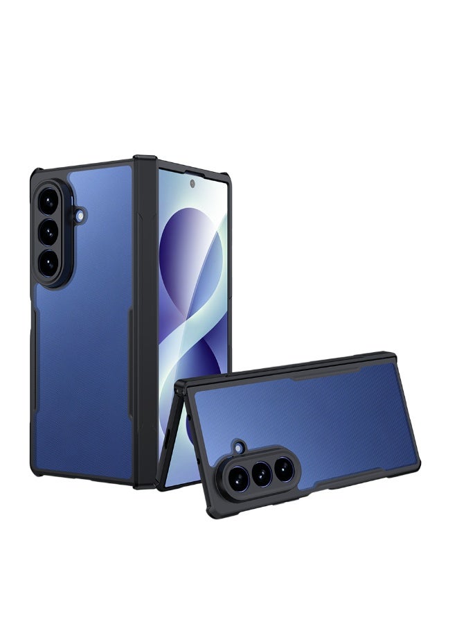 XUNDD for Samsung Galaxy Z Fold 8 Ultra Case, Built-in Tempered Glass Screen Protector, Camera Protection, Soft TPU Cover - Image 1