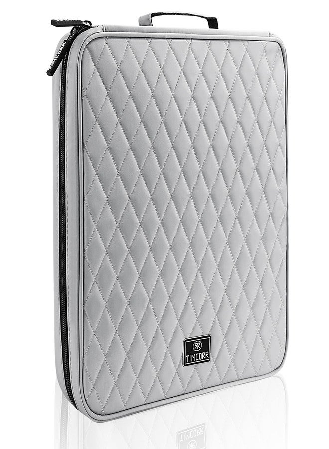 TIMCORR CD Case DVD Holder Storage: 160 Capacity DVD Cases Organizer Portable Wallet Storage - CD Plastic Protective Carrying Binder for Home Travel (Grey) - Image 1