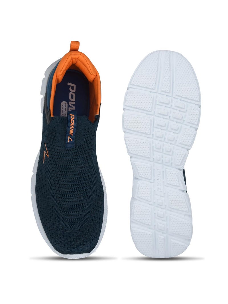 Power Men Casual Slipon Shoes - Navy (9 UK) - Image 4