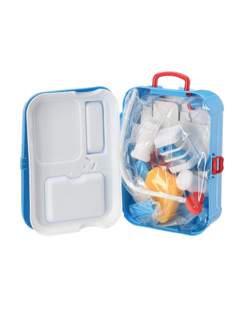 Complete Medical Kit for Kids Pretend Play with Stethoscope, Syringe, and More