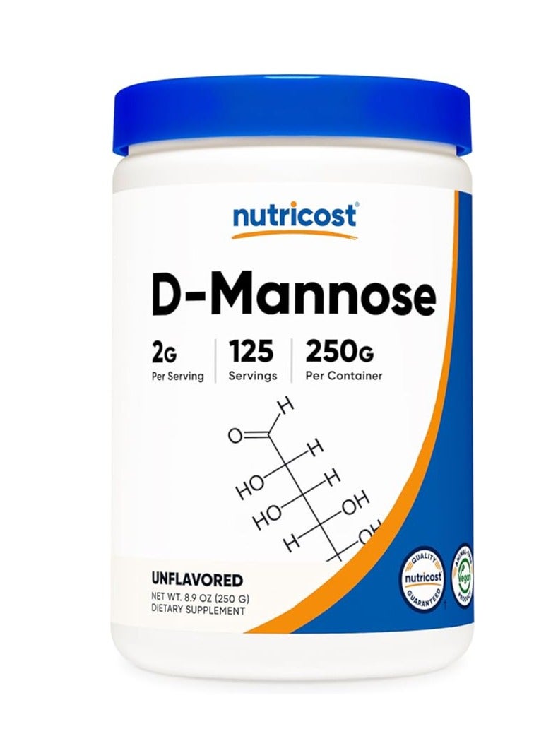 مسحوق دي مانوز 8.9 أونصة 250 جرام - غير معدل وراثيًا وخالي من الغلوتين - Image 1