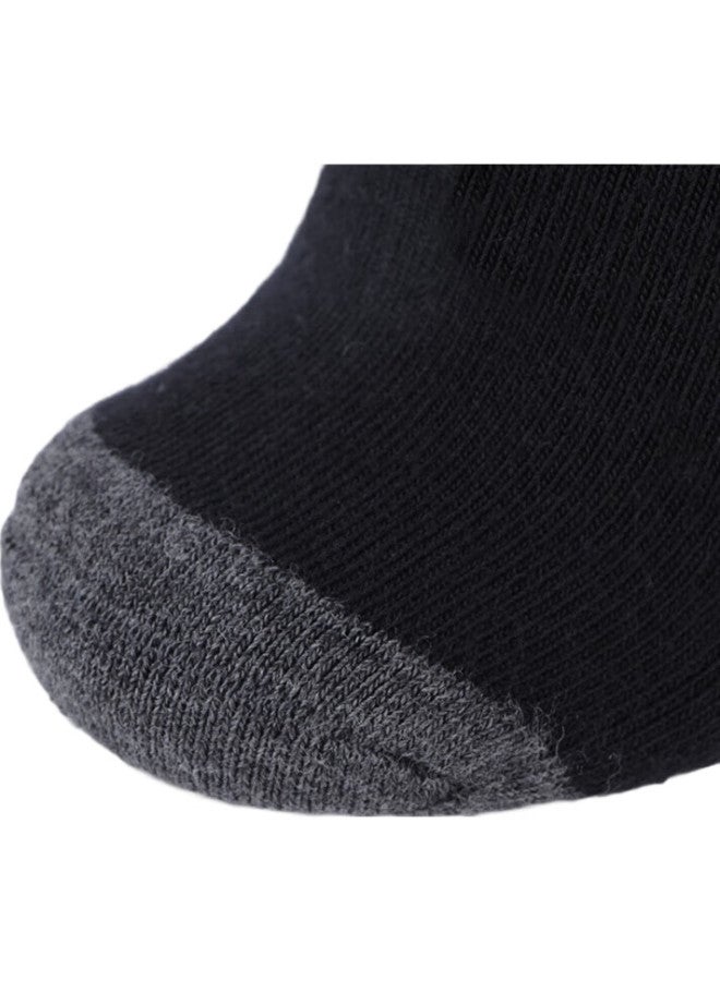 MD Thickened Mid-Tube Wool Socks For Men And Women, Cold-Resistant, Warm, Skiing, Mountaineering, Snow Socks, 3 Pairs - Image 2