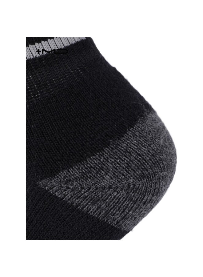 MD Thickened Mid-Tube Wool Socks For Men And Women, Cold-Resistant, Warm, Skiing, Mountaineering, Snow Socks, 3 Pairs - Image 3