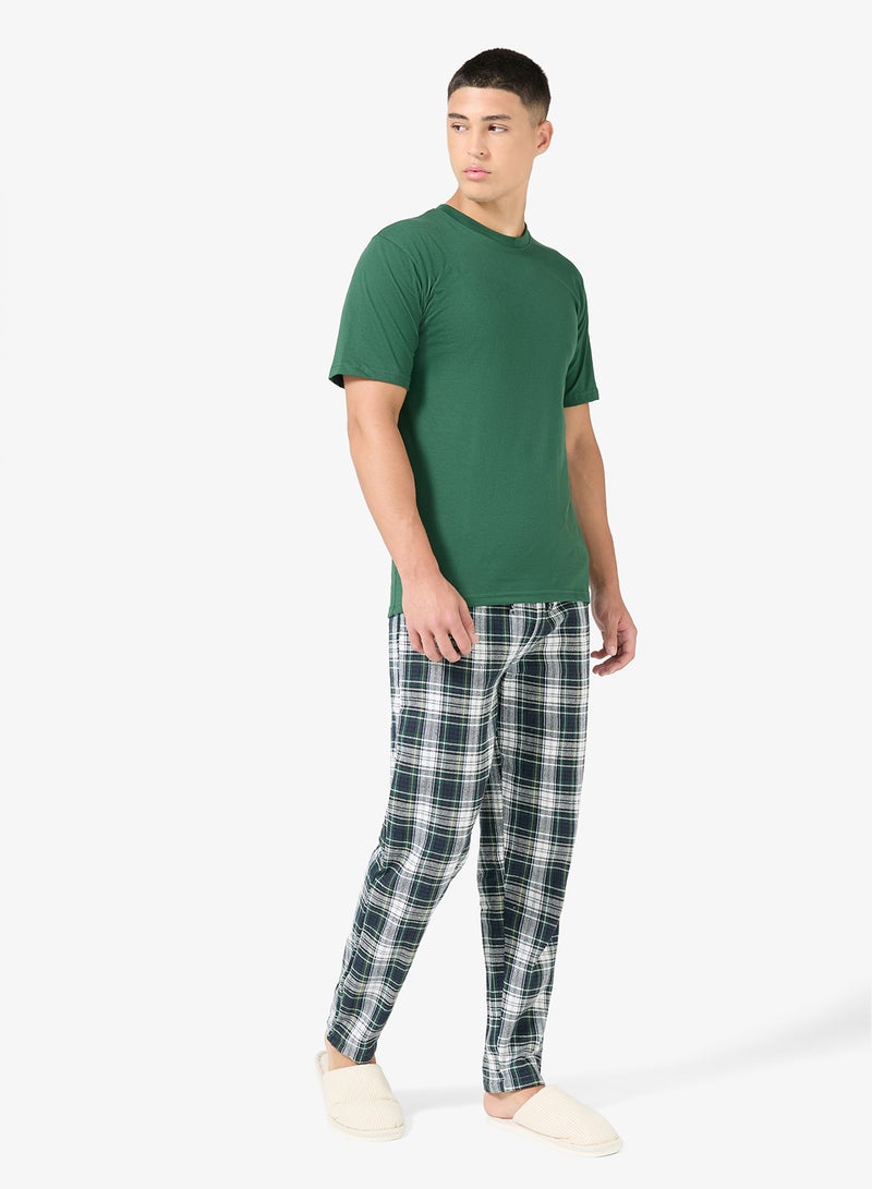 سفنتي فايف طقم بيجامة تي شيرت وبنطلون - Image 5