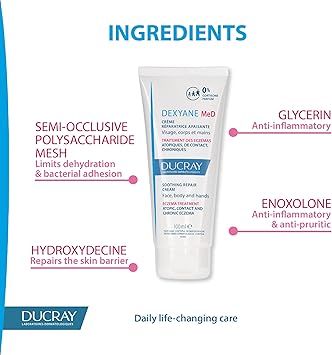 Ducray Dexyane MeD Soothing Repair Cream 100ml - Image 5