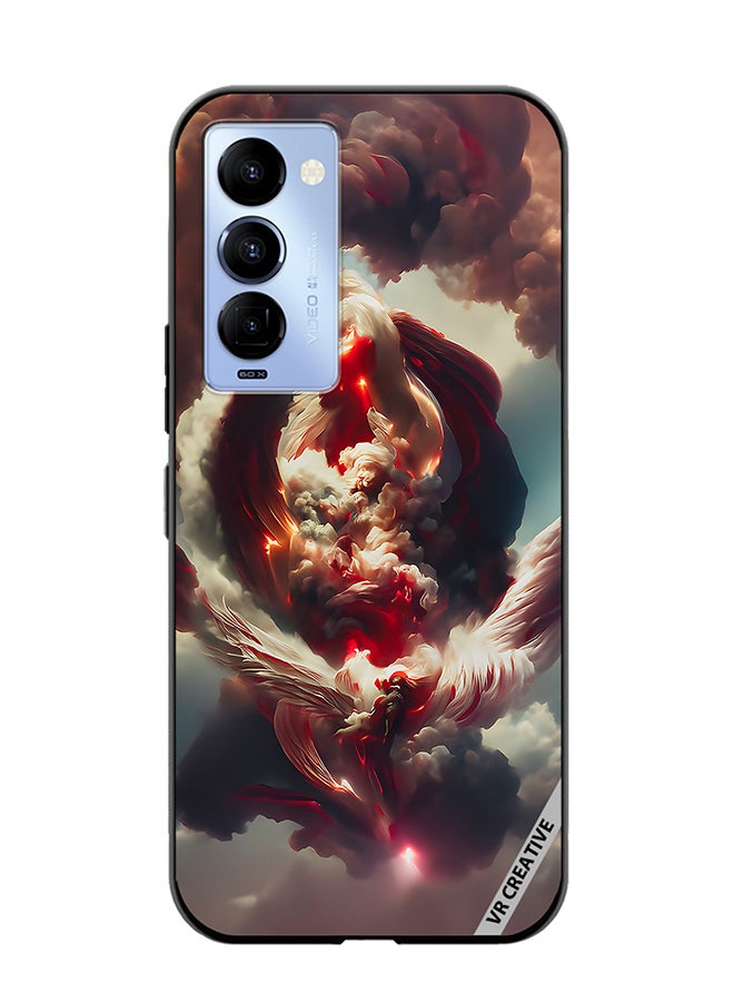 VR CREATIVE Protective Case Cover For Tecno Camon 18/18 P A New Angel Reborn Foundation Design Multicolour - Image 1
