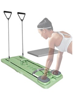 Marshal Fitness Pilates Board | Pilates Reformer Set | Pilates Reformer Board for Workout Equipment at Home | Plank Trainer Ab Roller | Reformer pilates Machine with Timer | 5 in 1 Pilates Sliding Abdominal Board  - Image 1