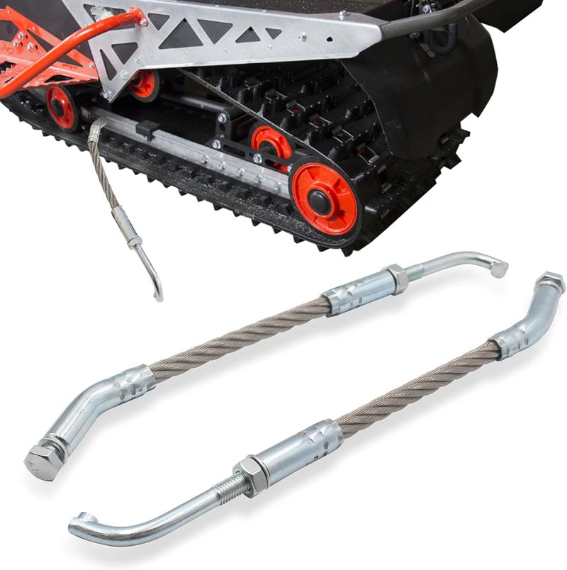 GREATUS Ice Scratchers Kit Fit for All Reverse and Non-Reverse Gear Equipped Snowmobiles for One-Bolt Mounting - Image 1