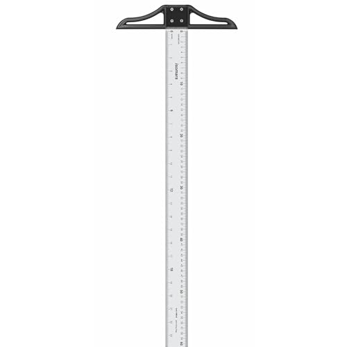 Isomars T Square – 24 Inch Detachable Scale for Technical Drawing, Drafting & Engineering | Comes with Detachable Head for Precision and Portability - Image 1