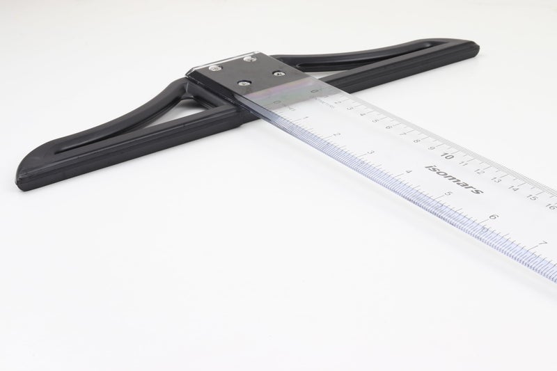 Isomars T Square – 24 Inch Detachable Scale for Technical Drawing, Drafting & Engineering | Comes with Detachable Head for Precision and Portability - Image 2