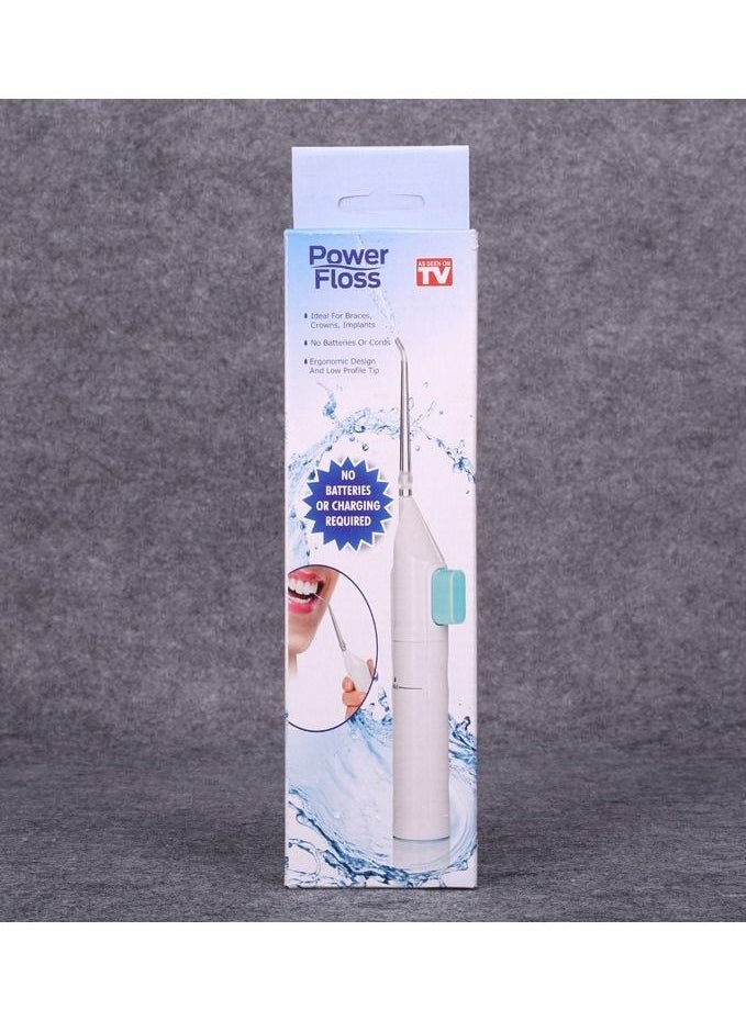 Power Floss جهاز تنظيف الأسنان المحمول بالخيط المائي لتنظيف الأسنان  - Image 1