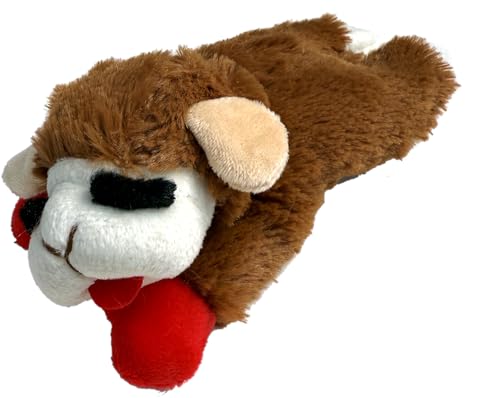 Multipet Lamb Chop Brown 6 Inch Lamb Chop Dog Toy Small Dog Toy Lamb Chop Squeaker Toy Brown 6 Officially Licensed - Image 1