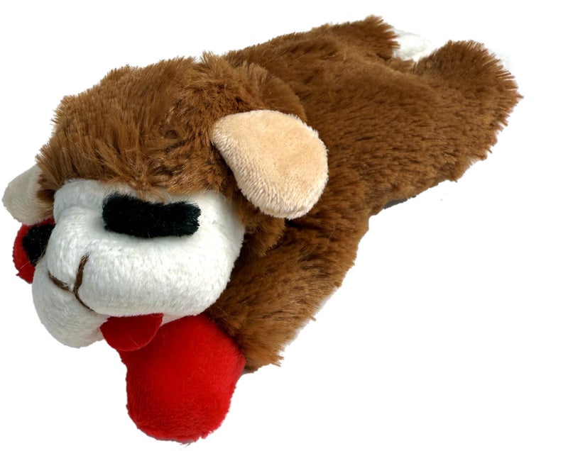 Multipet Lamb Chop Brown 6 Inch Lamb Chop Dog Toy Small Dog Toy Lamb Chop Squeaker Toy Brown 6 Officially Licensed - Image 2