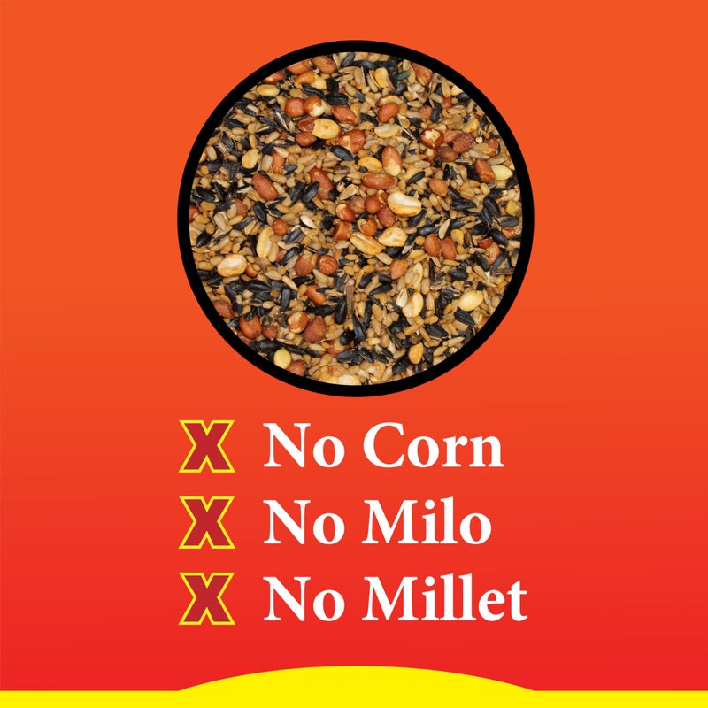 Wild Delight Advanced Formula Sizzle N' Heat Wild Bird Food, Spicy Bird Seed to Deter Squirrels, 14 lbs - Image 5