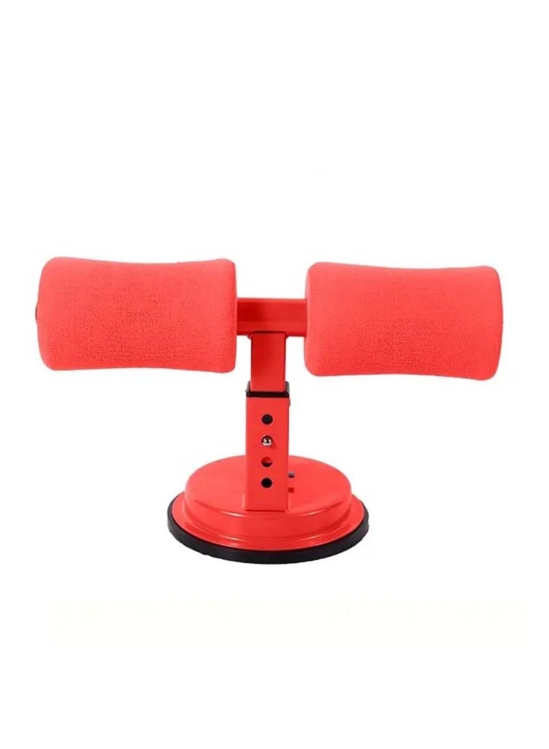 Self Suction Sit Up Floor Bar With Strong Suction Cup For Men and Women Portable 3 Level Adjustable Gym Equipment For Home and Gym Workout