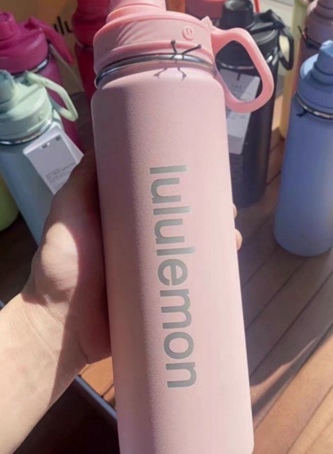 Lululemon Insulated Water Bottle for Hot or Cold, Stainless steel sports vacuum insulated water bottle, suitable for holding water, iced tea, hot tea, etc - Image 1