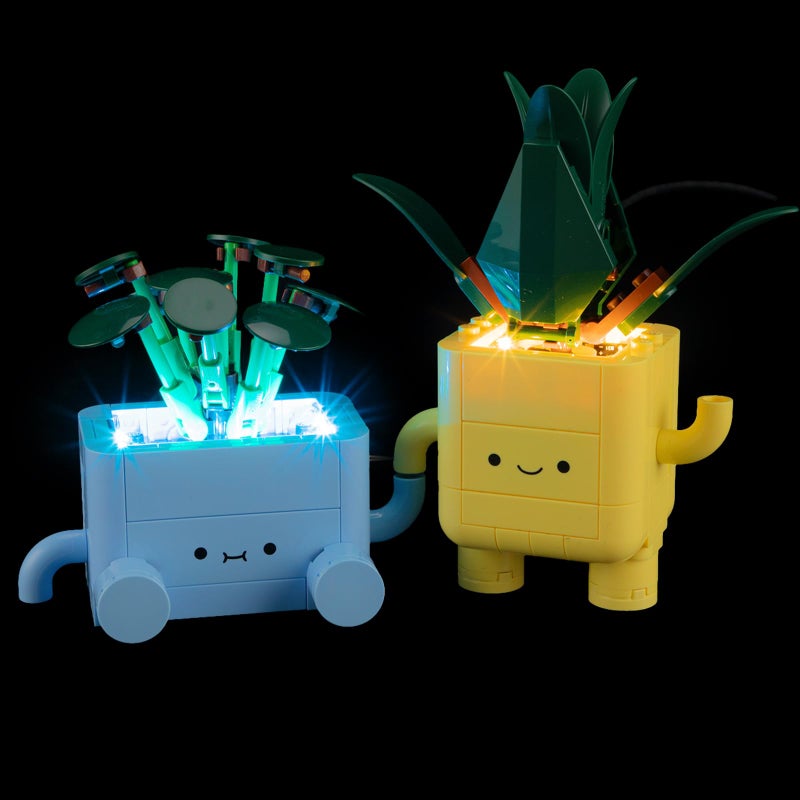 YEABRICKS LED Light for Lego10349 Botanical Happy Plants Building Blocks Model Building Set NOT Included - Image 3