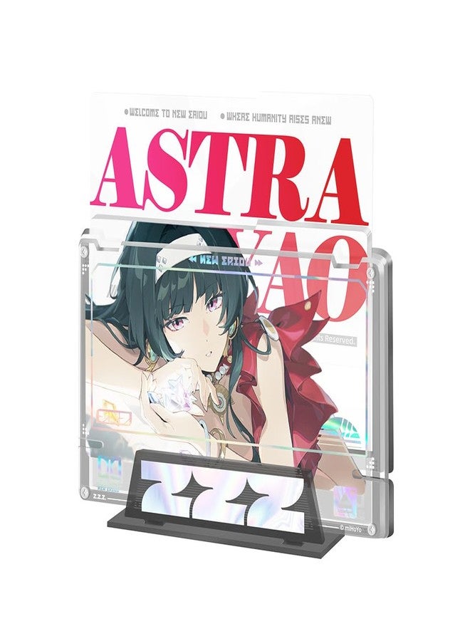 HOYOVERSE Zenless Zone Zero Cinema Series: Acrylic Card Inserts Stars of Lyra - Astra Yao(Frame Not Included) - Image 3