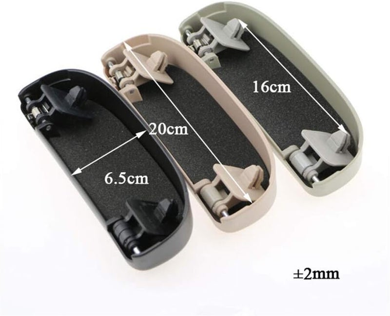 QASULER ABS Car Sunglasses Holder for Toyota - Image 2