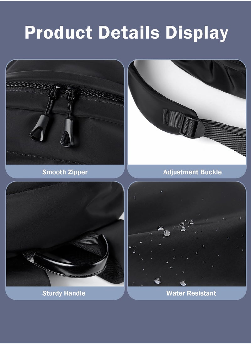infino Travel Backpacks for Students & Travelers: Business Laptop Bag Backpack Fits Up to 15.6" Laptop, Backpack for Men and Women with USB Charging Port, Water-Resistant, Large Capacity  - Image 3