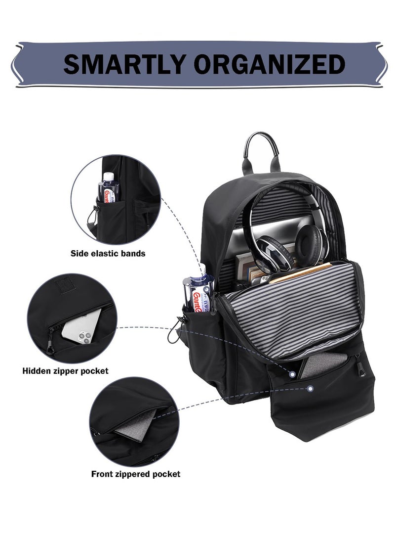 infino Travel Backpacks for Students & Travelers: Business Laptop Bag Backpack Fits Up to 15.6" Laptop, Backpack for Men and Women with USB Charging Port, Water-Resistant, Large Capacity  - Image 2