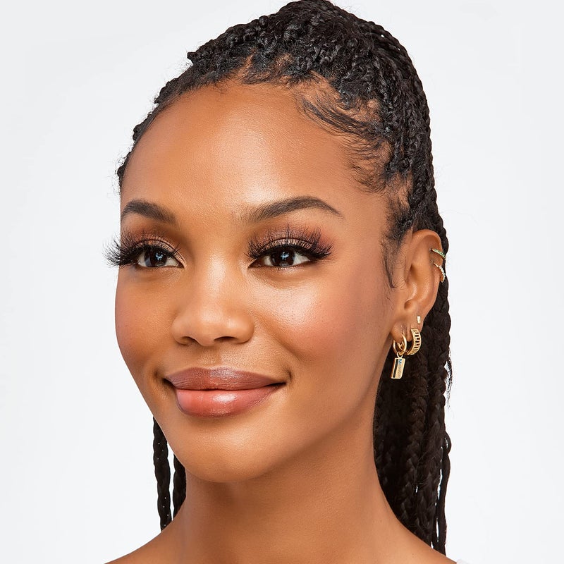 i.Envy i-ENVY Luxury Mink Collection False Eyelashes 100% Real Mink Glamorous Eye Look Lashes Maximum Fluffiness 3D Multi-Curl Angle (2 Pack) - Image 3