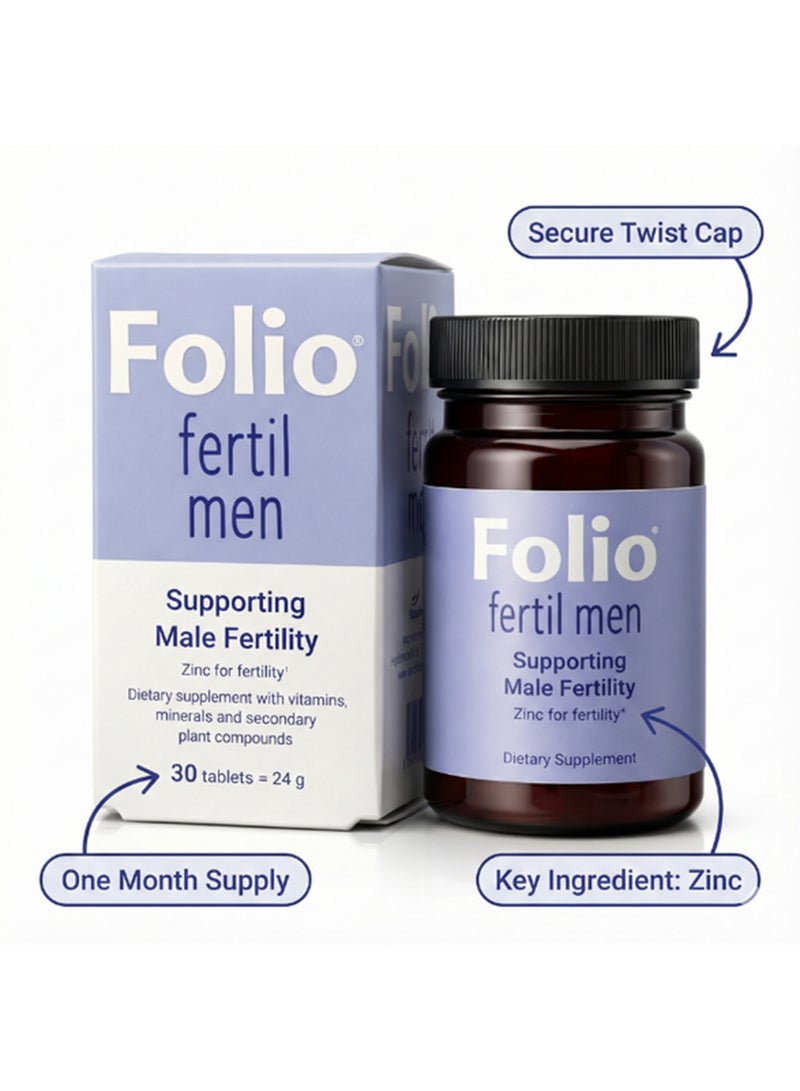 Folio Fertil Men – Male Fertility Supplement - Image 3