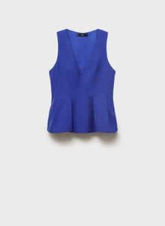 MANGO Modal V-Neck Top  - Image 5