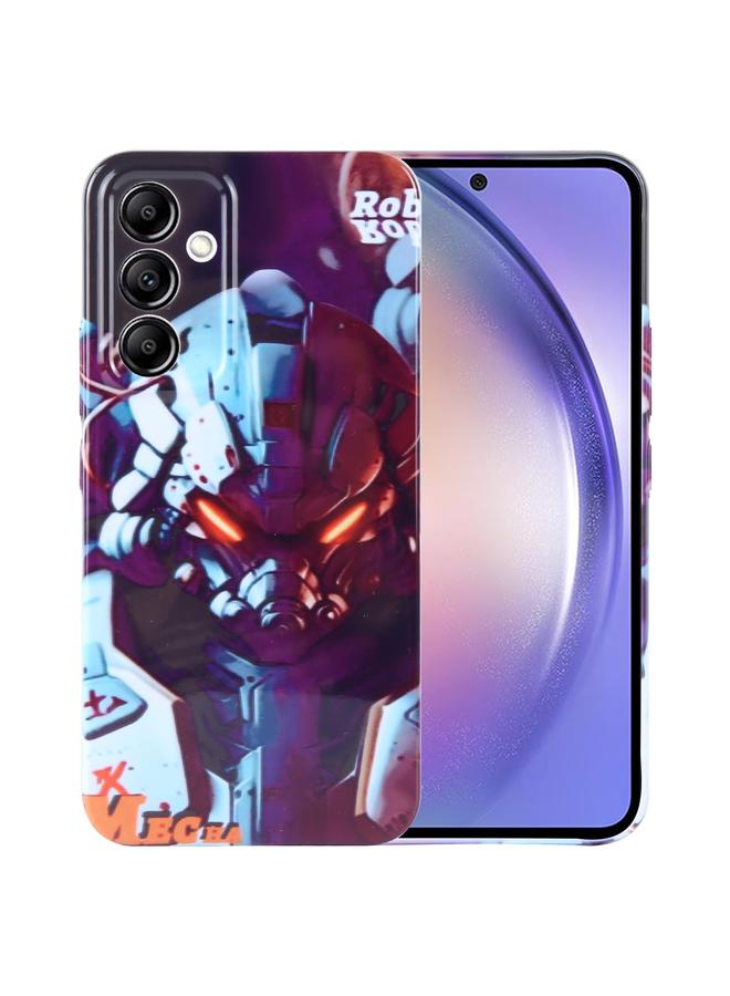 اس-توب جراب لهاتف Samsung Galaxy A54 5G بنمط مرسوم وثقب دقيق من الكمبيوتر الشخصي - Image 1