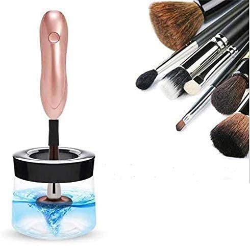 Flipco Electronic Make Up Brush Washing Tool Make up Brush Tool Paint Portable Professional Electric Makeup Brush Washing Machine Cleaner for Girls Women - Image 1