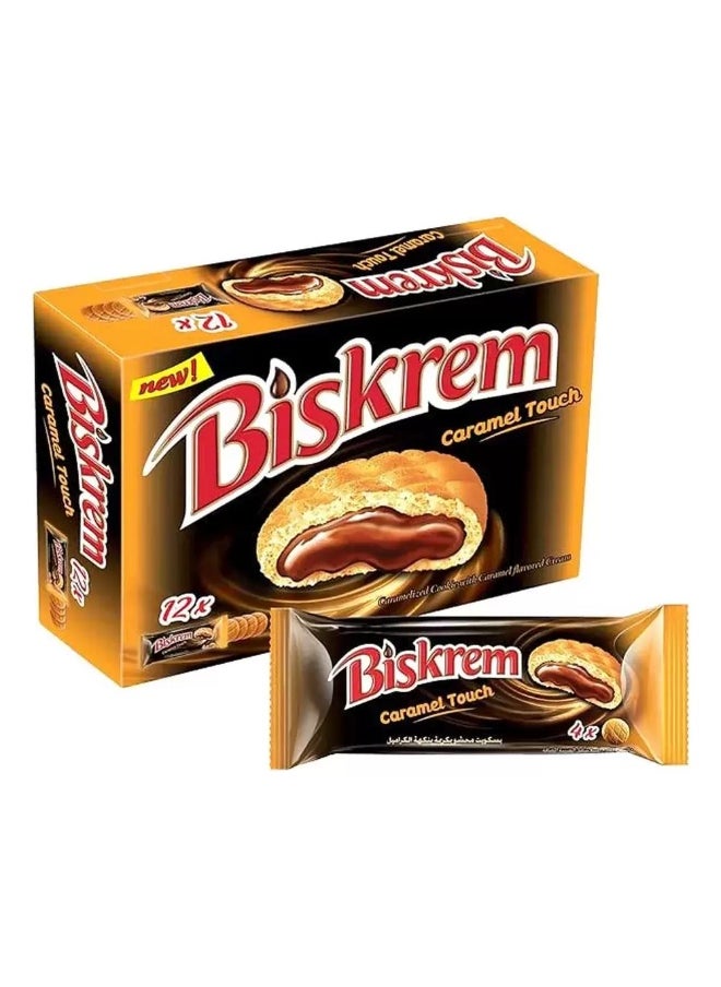 Ulker Ulker Biskrem Caramel Touch Filled Center Cookie- 36gms 