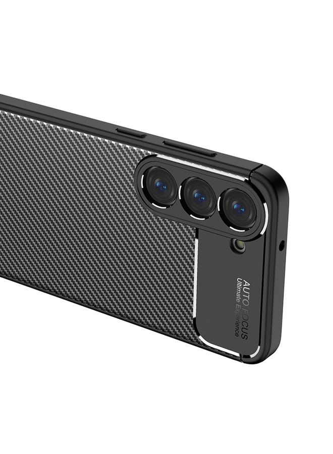 اس-توب جراب لهاتف Samsung Galaxy S23+ 5G مصنوع من ألياف الكربون ومقاوم للصدمات من مادة TPU - Image 4