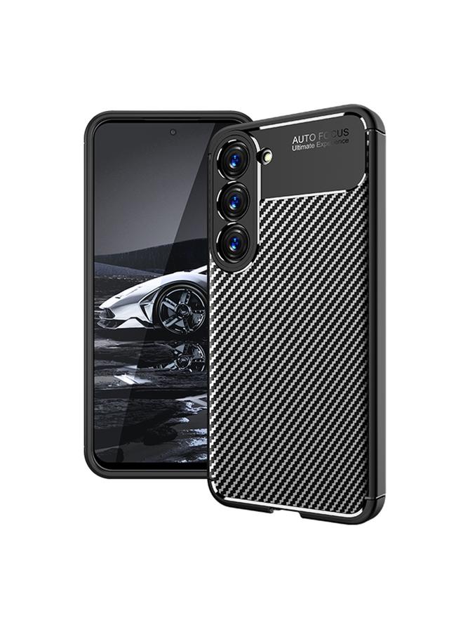 اس-توب جراب لهاتف Samsung Galaxy S23+ 5G مصنوع من ألياف الكربون ومقاوم للصدمات من مادة TPU - Image 1