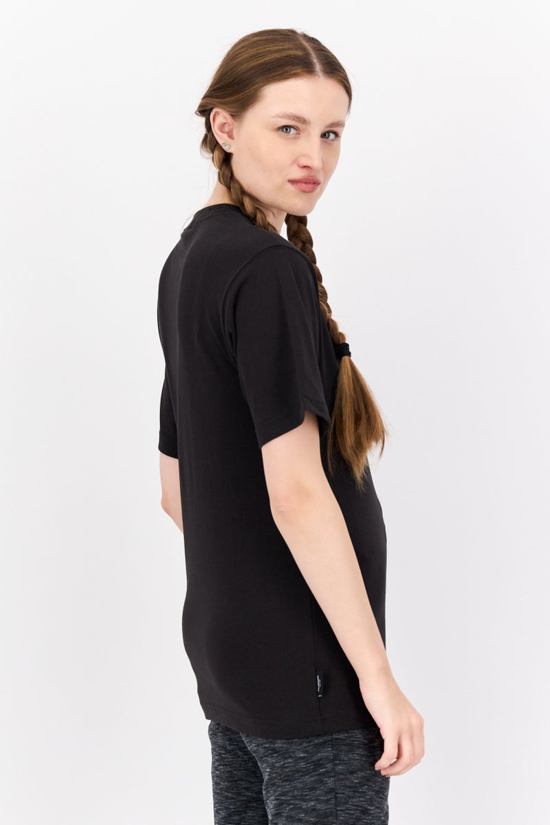 PUMA Women Relaxed Fit Short Sleeve Outdoor T-Shirt, Black - Image 2