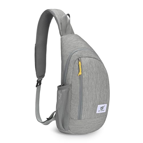 SKYSPER Sling Bag RFID Crossbody Sling Backpack Cross Body Shoulder Travel Bag Hiking Daypack for Women MenDarkgrey - Image 1