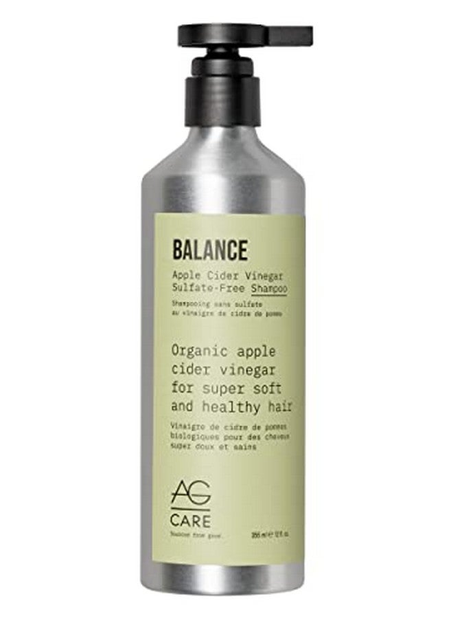AG Care Ag Hair Balance Apple Cider Vinegar Sulfatefree Shampoo 12 Fl Oz - Image 1