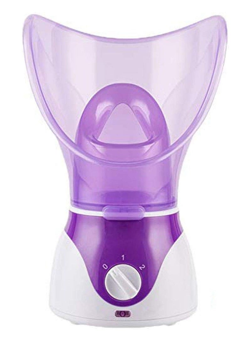 عام جهاز بخار للوجه محمول - بخاخ بخار دافئ للبشرة - مرطب للبشرة - جهاز بخار للوجه ينظف المسام بعمق ويخفف احتقان الجيوب الأنفية في المنزل، كما يعمل على فتح المسام وإزالة الأوساخ. - Image 1