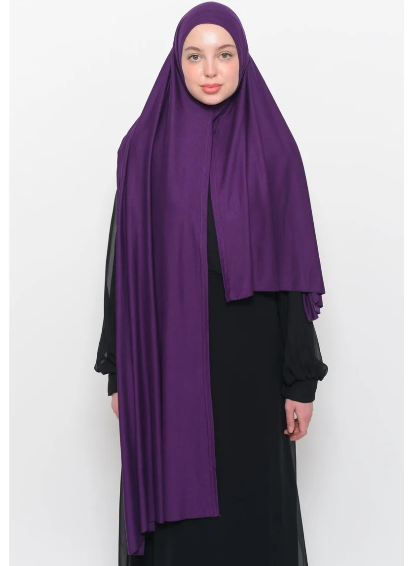 التوبة Ready Practical Interlocking Luxury Organic Plain Combed Cotton Shawl Cross Aligned - Plum