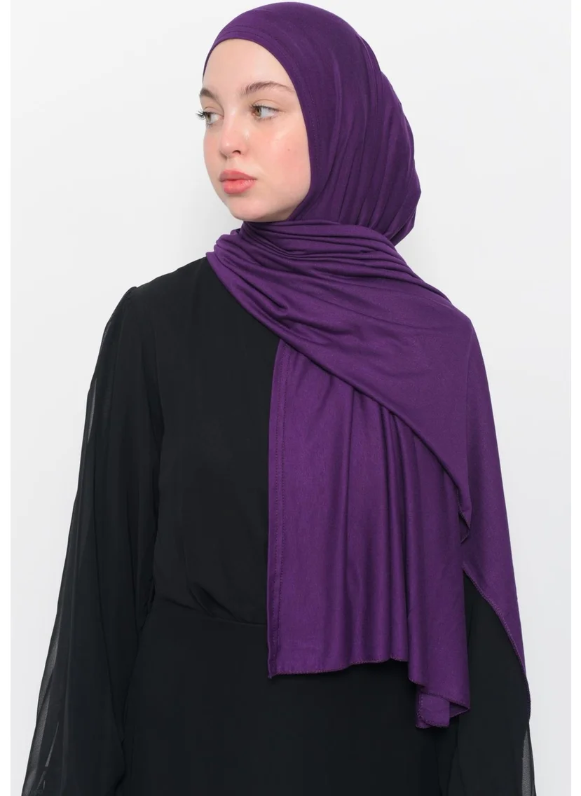 التوبة Ready Practical Interlocking Luxury Organic Plain Combed Cotton Shawl Cross Aligned - Plum