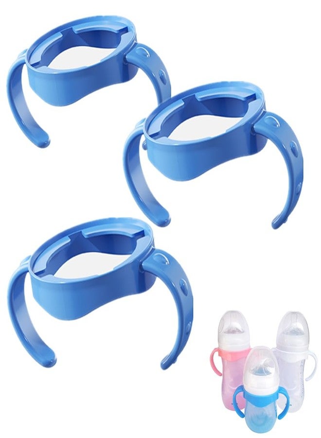 ROMIRUS Bottle Handles Compatible with Avent Natural Response Baby Bottle, Pack of 3, Blue - Image 1