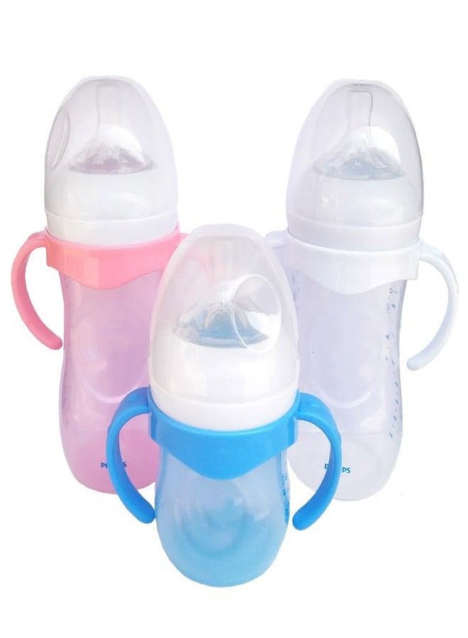 ROMIRUS Bottle Handles Compatible with Avent Natural Response Baby Bottle, Pack of 3, Blue - Image 5