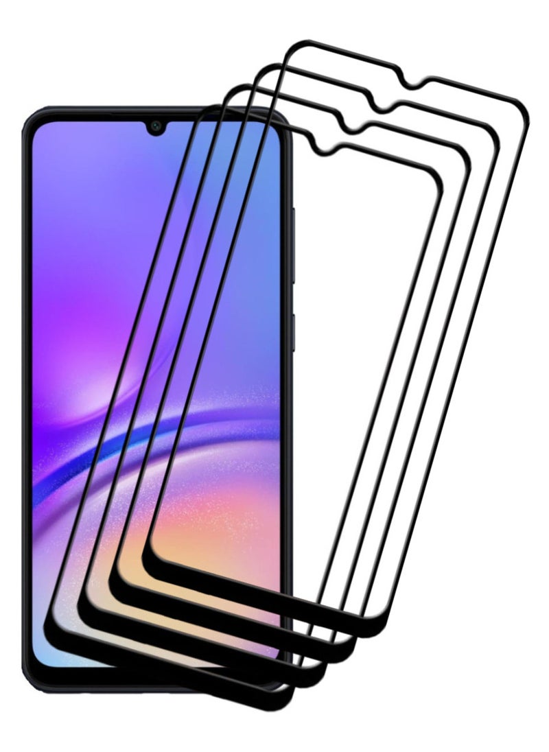 ACLIX 4 Pieces Antistatic ESD Dustproof Premium Quality High Definition Tempered Glass Screen Protector Designed For Samsung Galaxy A05 - Image 1