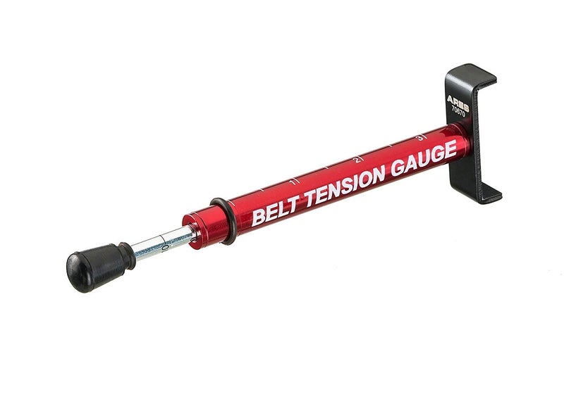 ARES 15033 - Belt Tension Gauge - Use After Belt Replacement, Adjustment or Wheel Service for Accurate Motorcycle Belt Tension Setting - Universal Design - 10 Lb Specification - Compatible with Harley - Image 1