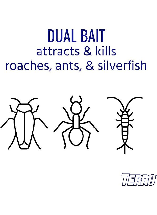 Terro Ant & Roach Baits: Effective Pest Control Solution for Ants and Roaches,highly effective on Ant, Cockroaches, Silverfish, liquid and Paste Baits, Insects Activity - Image 3