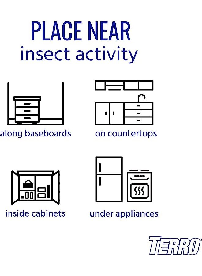 Terro Ant & Roach Baits: Effective Pest Control Solution for Ants and Roaches,highly effective on Ant, Cockroaches, Silverfish, liquid and Paste Baits, Insects Activity - Image 5